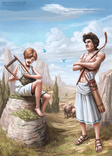 hermes and apollo